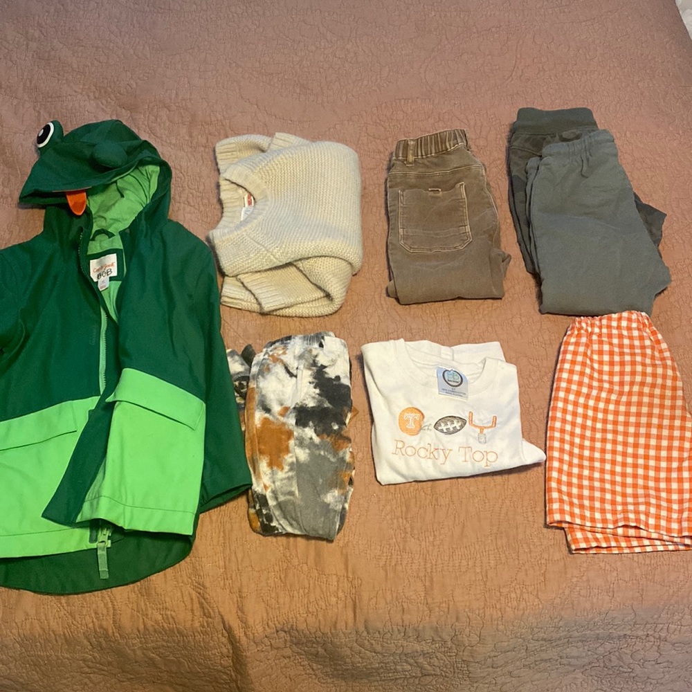 Lot of Boys 4-5 clothes Zara, H&M, Spearmint Love, Cat & Jack Bundle